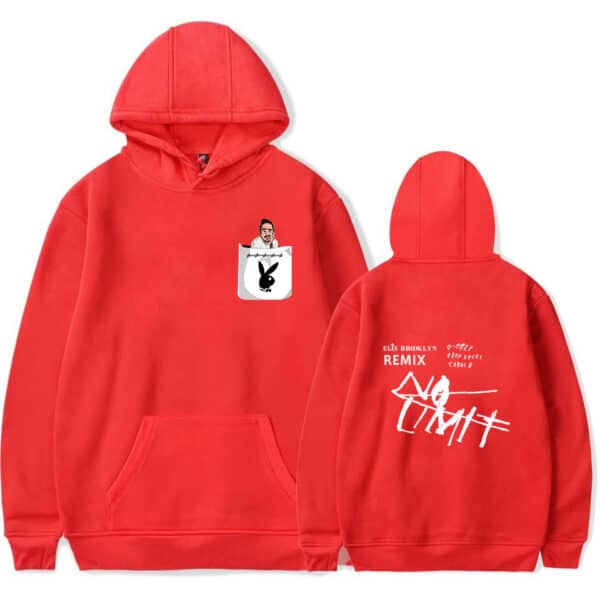 Post Malone Pullover Clothing Red Hoodie